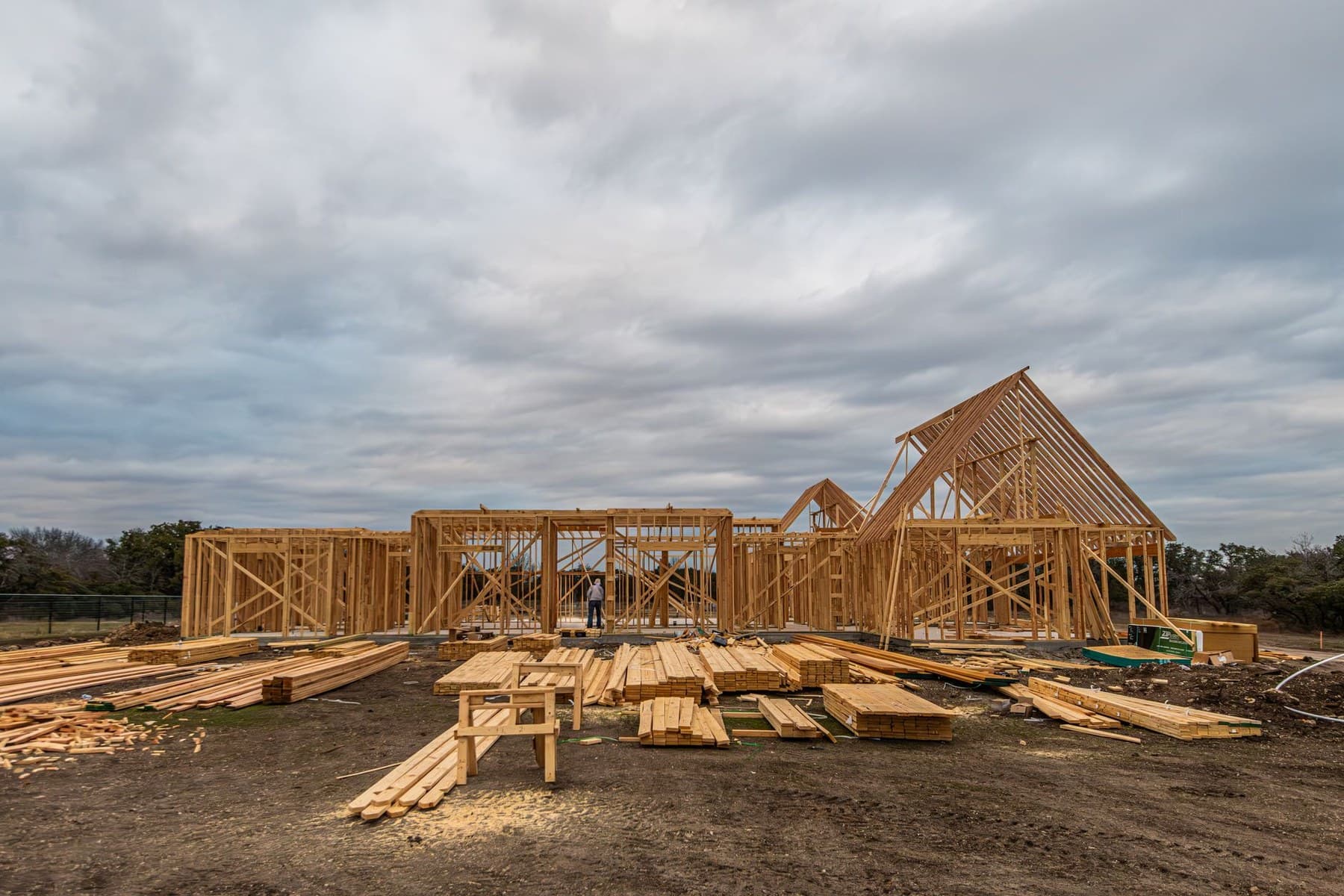 Representative home addition and renovation in progress